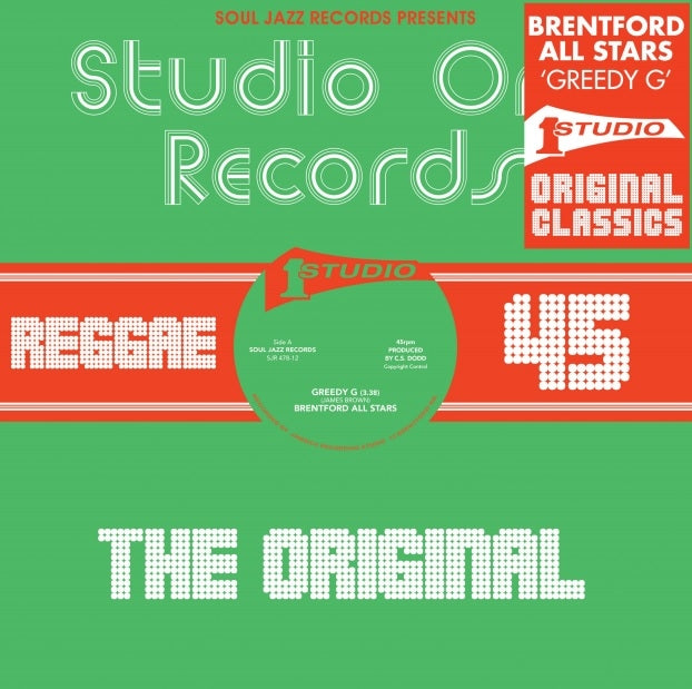 Brentford All Stars - Greedy G |  12" Single | Brentford All Stars - Greedy G (12" Single) | Records on Vinyl