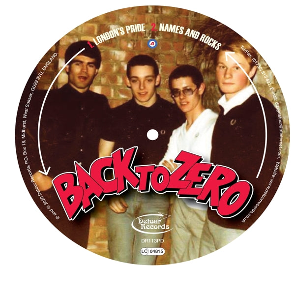 Back To Zero - London's Pride  |  7" Single | Back To Zero - London's Pride  (7" Single) | Records on Vinyl