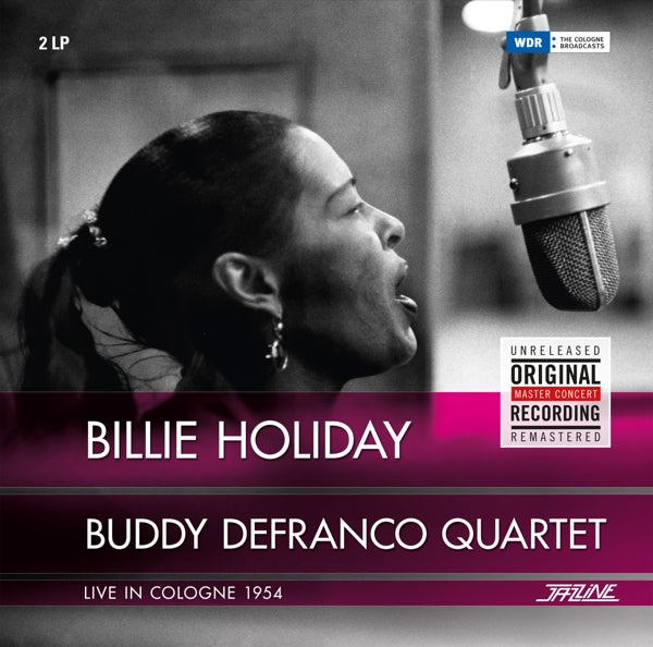 Billie Holiday - Live In Cologne 1954 |  Vinyl LP | Billie Holiday - Live In Cologne 1954 (2 LPs) | Records on Vinyl