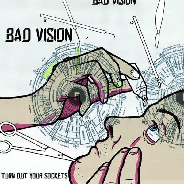  |  Vinyl LP | Bad Vision - Turn Out Your Sockets (LP) | Records on Vinyl