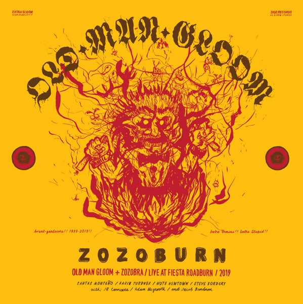  |  Vinyl LP | Old Man Gloom - Zozoburn: O.M.G & Zozobra Live At Fiesta Roadburn (2 LPs) | Records on Vinyl