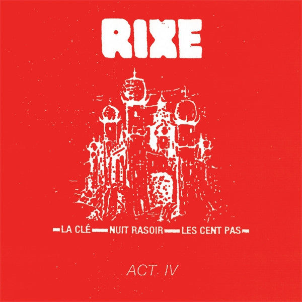  |  7" Single | Rixe - Act Iv (Single) | Records on Vinyl