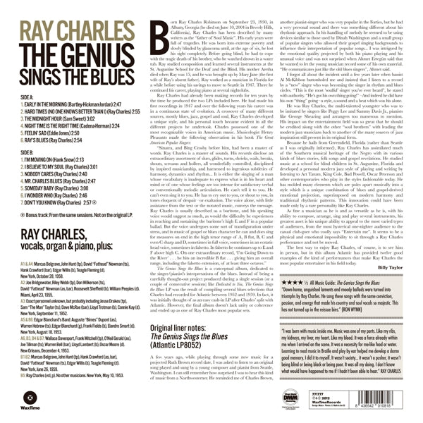 Ray Charles - Genius Sings The..  |  Vinyl LP | Ray Charles - Genius Sings the Blues (LP) | Records on Vinyl