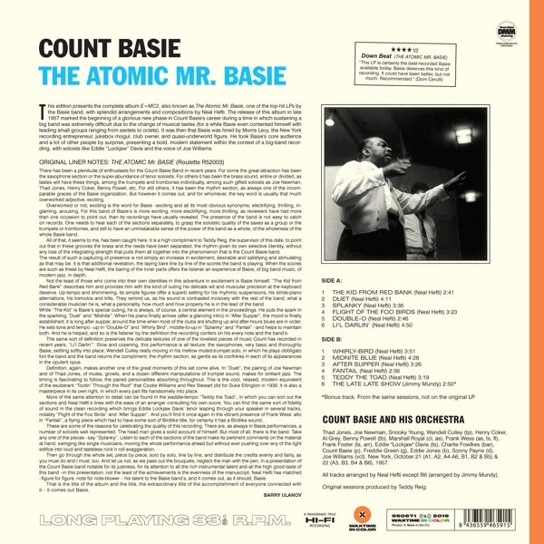 Count Basie - Atomic Mr. Basie  |  Vinyl LP | Count Basie - Atomic Mr. Basie  (LP) | Records on Vinyl
