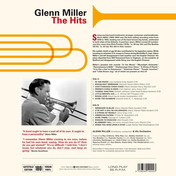 Glenn Miller - Hits  |  Vinyl LP | Glenn Miller - Hits  (LP) | Records on Vinyl