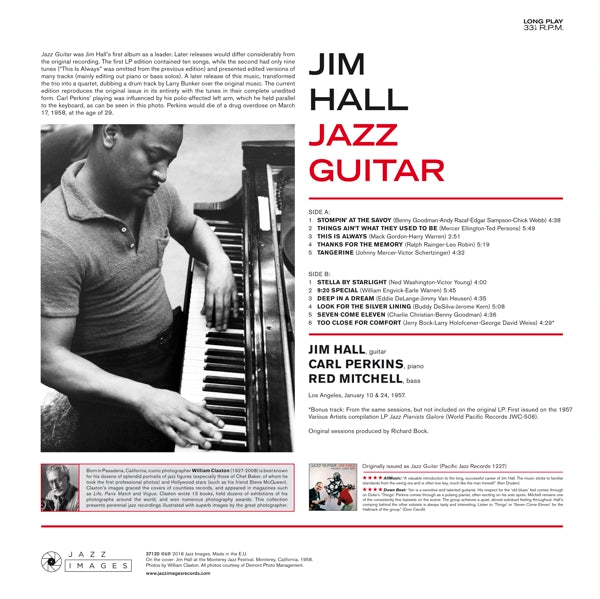 Jim Hall - Jazz Guitar  |  Vinyl LP | Jim Hall - Jazz Guitar  (LP) | Records on Vinyl