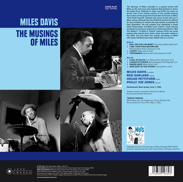 Miles Davis - Musings Of Miles  |  Vinyl LP | Miles Davis - Musings Of Miles  (LP) | Records on Vinyl