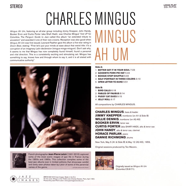 Charles Mingus - Ah Um  |  Vinyl LP | Charles Mingus - Mingus Ah Um (LP) | Records on Vinyl