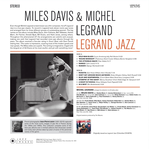 Michel Legrand & Miles - Legrand Jazz  |  Vinyl LP | Michel Legrand & Miles Davis - Legrand Jazz  (LP) | Records on Vinyl