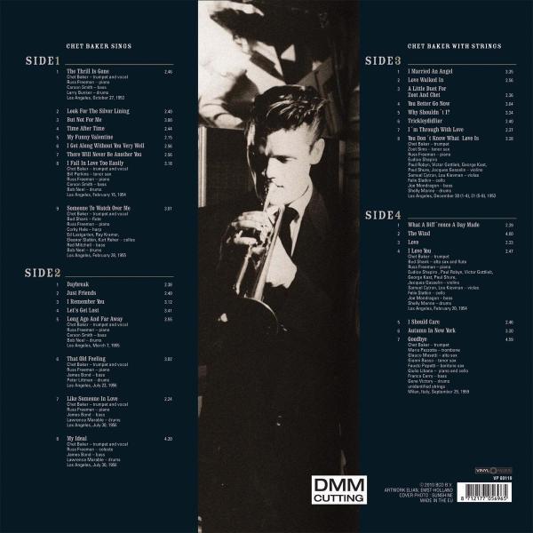 Chet Baker - Sings & Strings |  Vinyl LP | Chet Baker - Sings & Strings (2 LPs) | Records on Vinyl