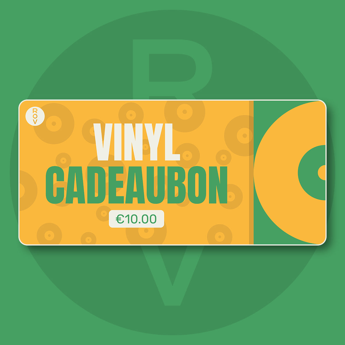  |  Gift Cards | Vinyl Cadeaukaart € 10.00 | Records on Vinyl