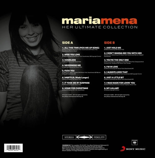 Maria Mena - Her Ultimate Collection |  Vinyl LP | Maria Mena - Her Ultimate Collection (LP) | Records on Vinyl