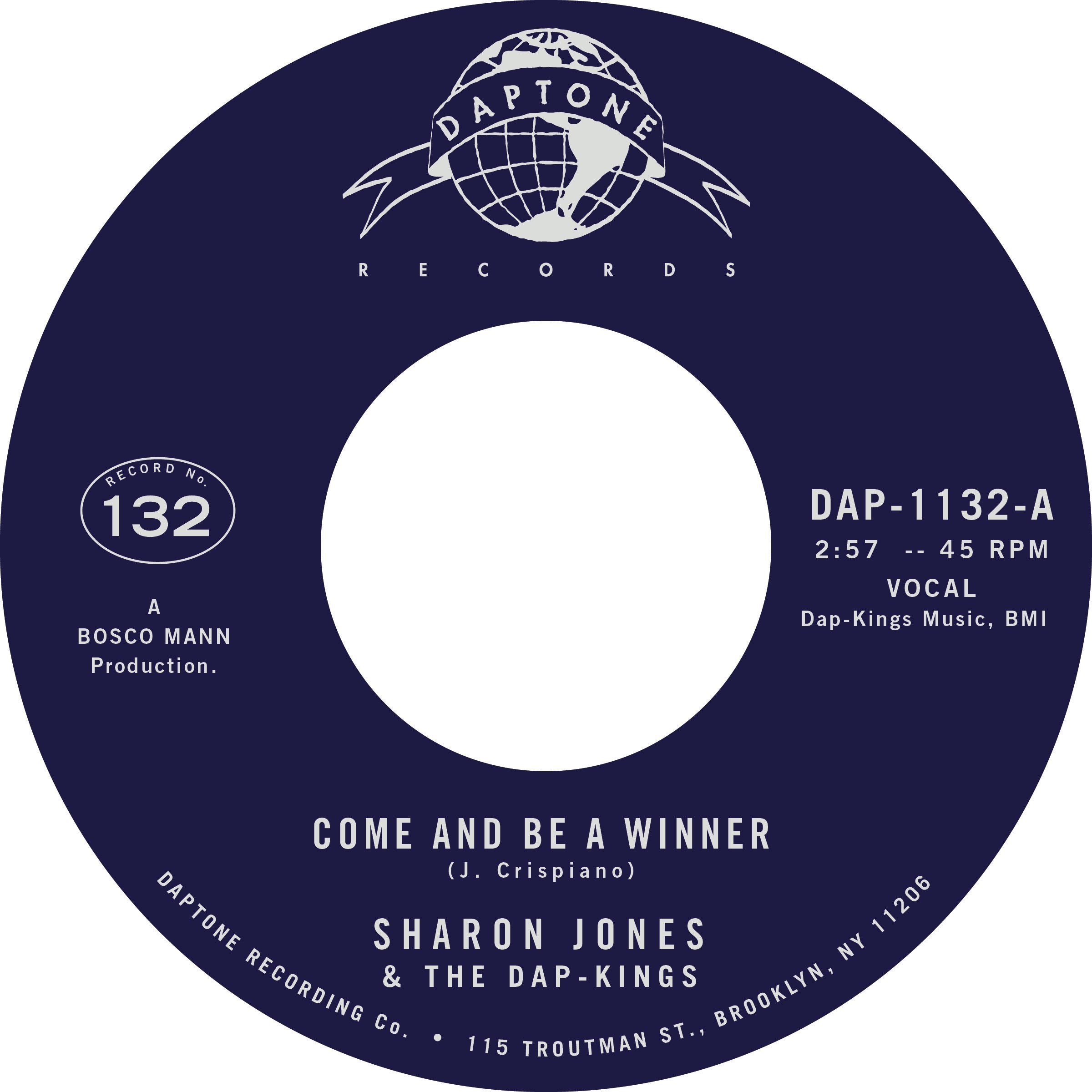 Sharon Jones & The Dap K - Come And Be A Winner.. |  7" Single | Sharon Jones & The Dap Kings - Come And Be A Winner.. (7" Single) | Records on Vinyl