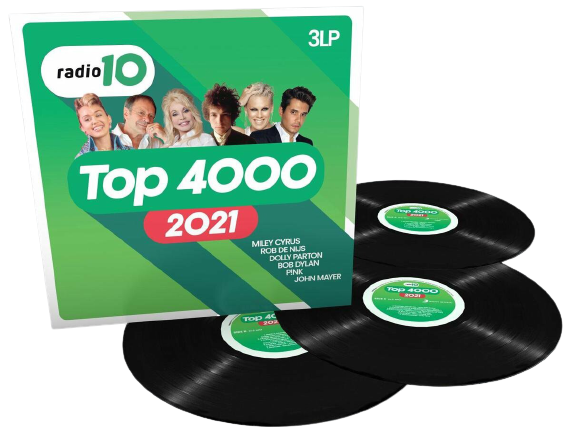 V/A - Radio 10 Top 4000 (2021) |  Vinyl LP | Various - Radio 10 Top 4000 (2021) (3 LPs) | Records on Vinyl